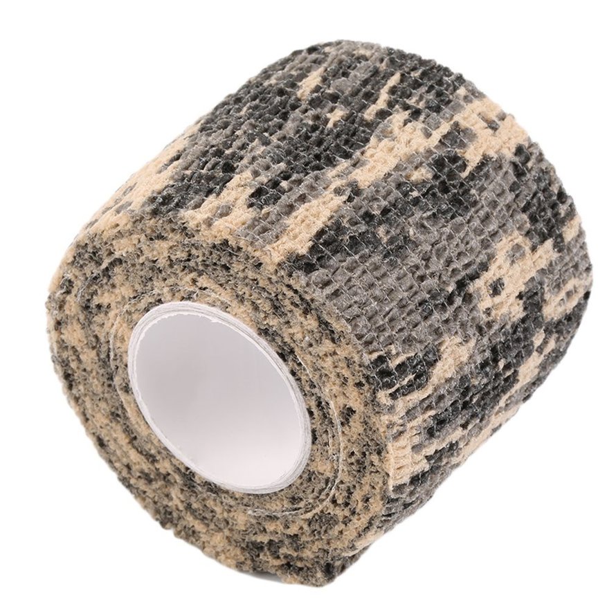 Camping Hunting Shooting Roll Men Army Adhesive Camouflage Tape Stealth Wrap