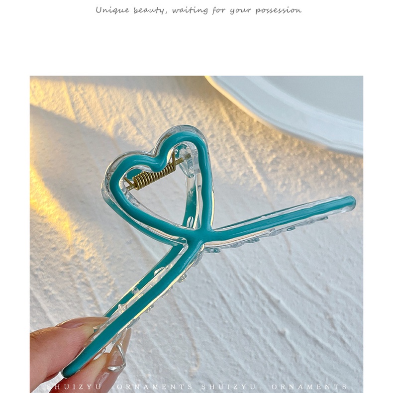 Kẹp Tóc Hình Cá Mập Trong Suốt Cỡ Lớn Thời Trang Mới 2023 Cho Nữ 2023