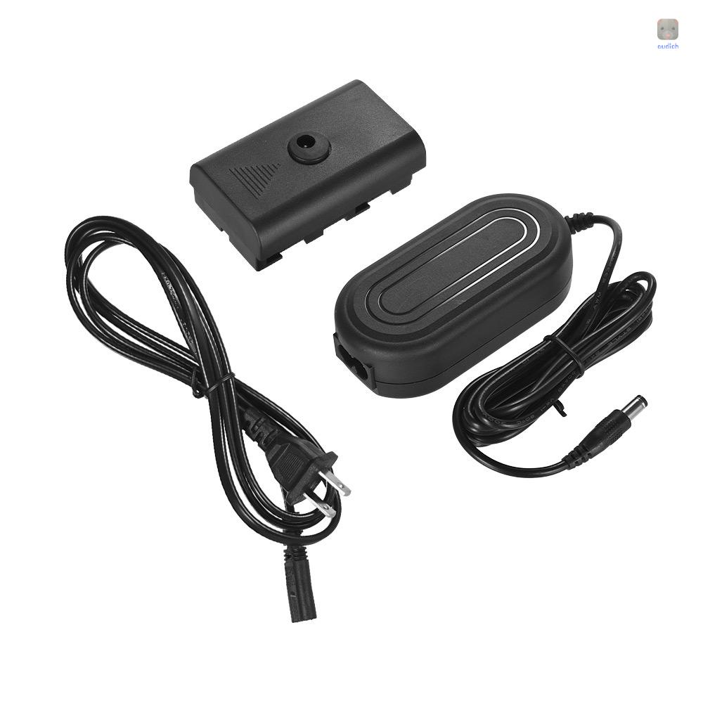 Bộ Chuyển Đổi Nguồn Pin Andoer DC 8V 3A Cho Đèn Neizer CN-160 CN-126 Andoer W160 W228