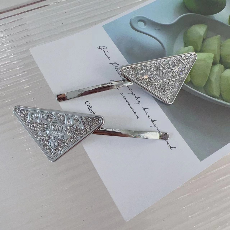 Kẹp Tóc Phẳng Đính Kim Cương Lấp Lánh Phong Cách Thời Trang Mới