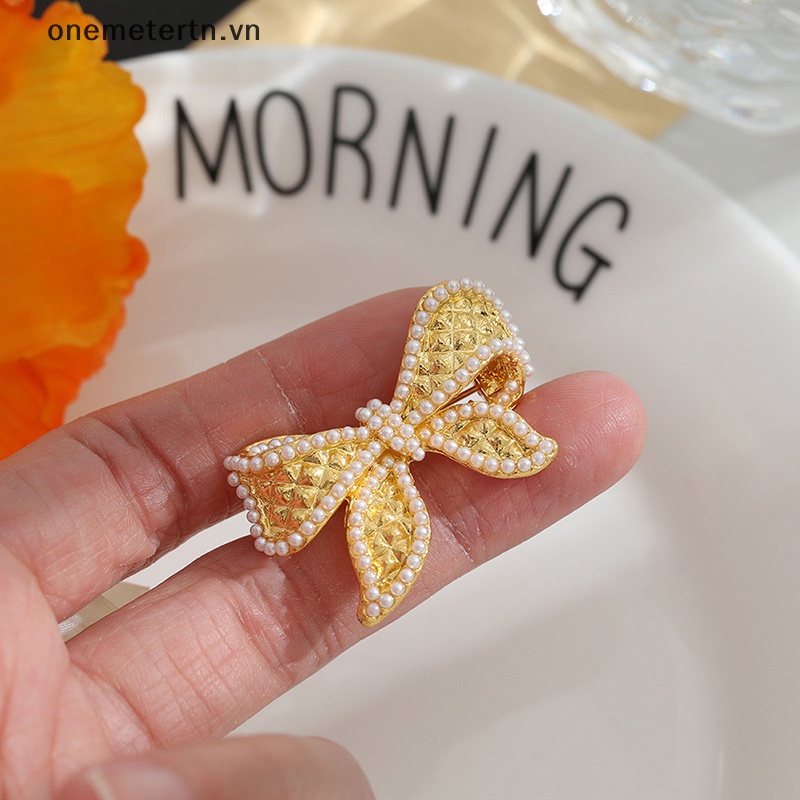 Ghim Cài Áo Hình Chiếc Lá Đính Ngọc Trai Nhân Tạo Thời Trang Dành Cho Nữ