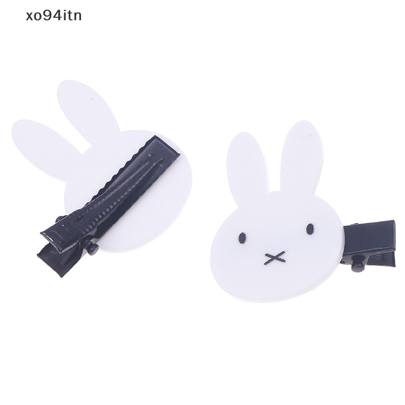 Set 2 Kẹp Tóc Hình Thỏ Trắng Dễ Thương