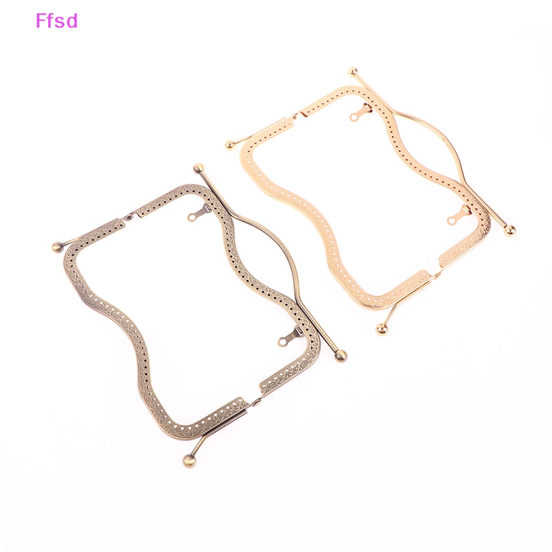 1 Khung Kẹp Túi Xách / Ví Cầm Tay Bằng Kim Loại Thời Trang DIY Cho Nữ