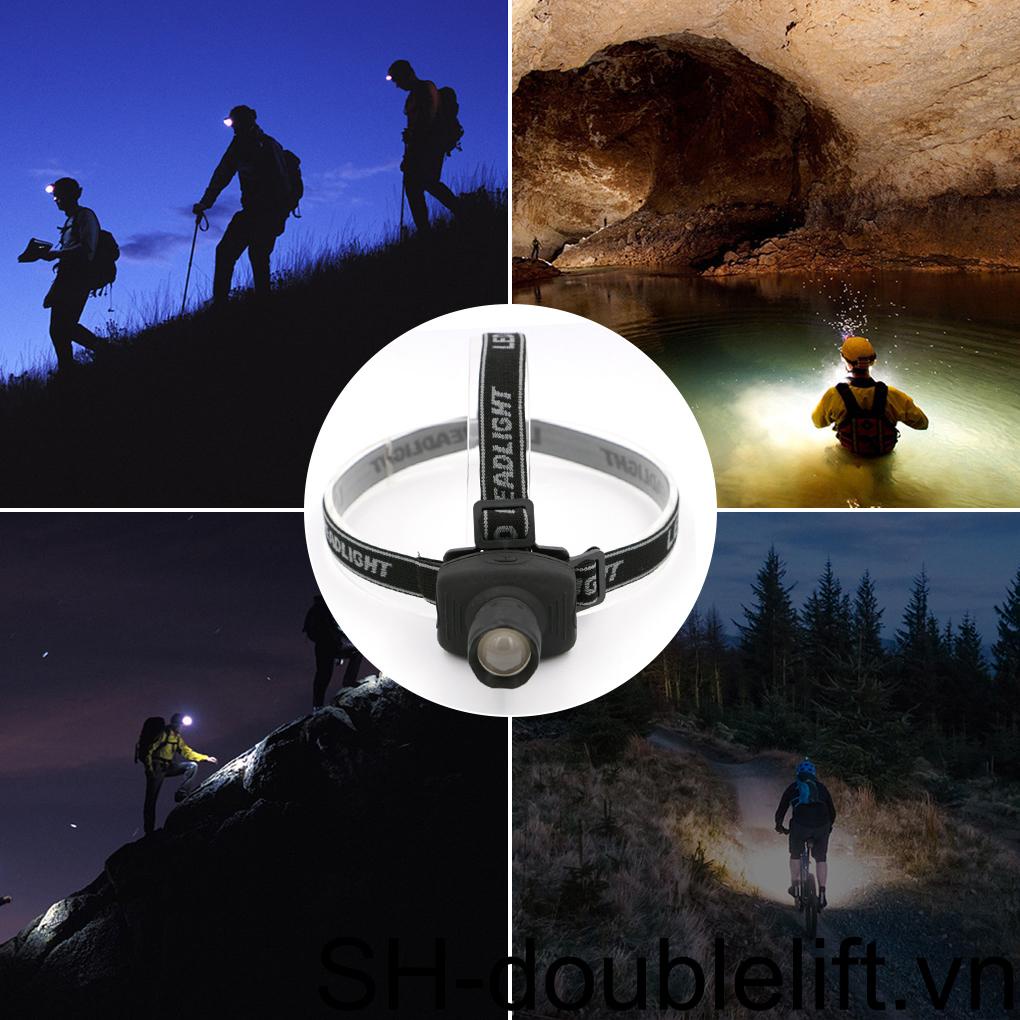 Đèn Pin Đeo Trán Độ Sáng Cao An Toàn Đa Ứng Dụng