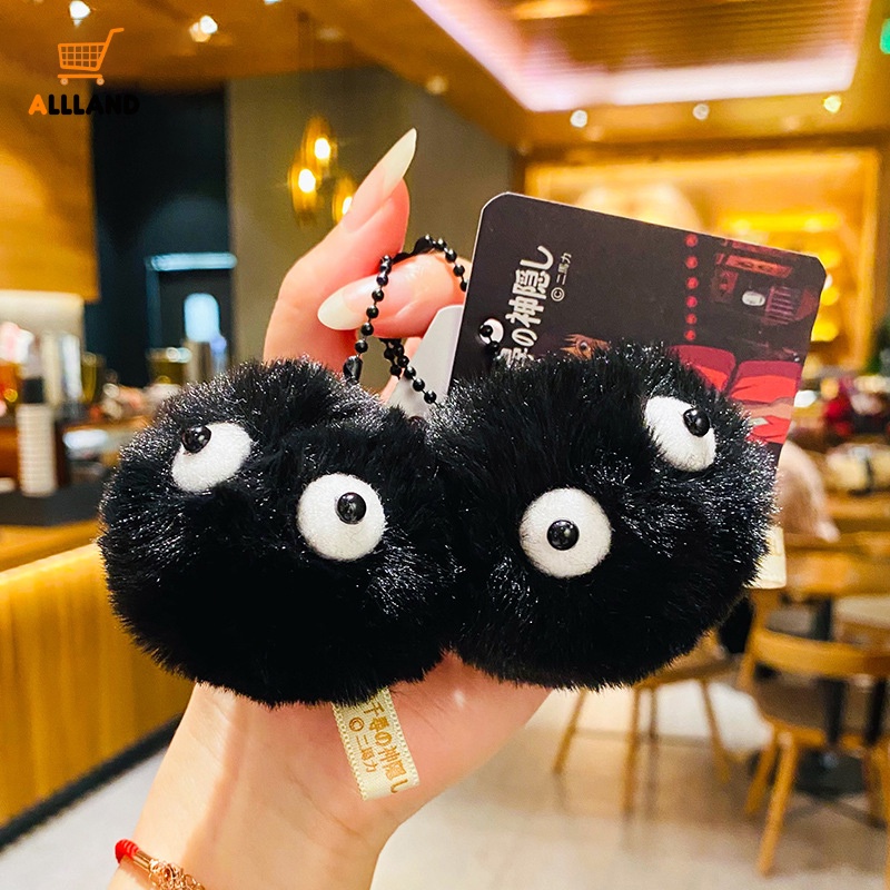 Móc Chìa Khóa Xe Hơi Hình Hoạt Hình Miyazaki Hayao Bằng Sợi Carbon