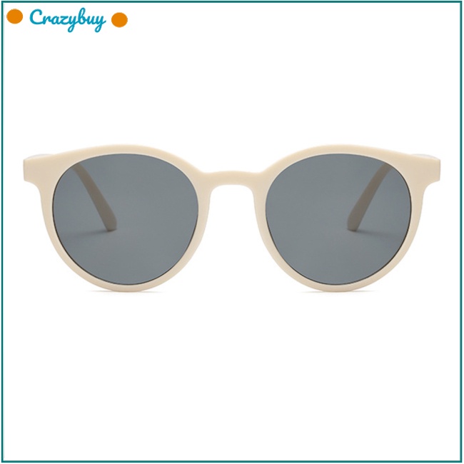 Cr Kính Mát Gọng Tròn Phong Cách Vintage Thời Trang Cho Nữ