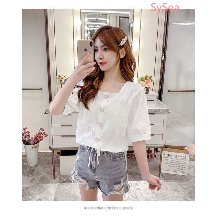 Áo Voan Ngắn Tay Thời Trang Mùa Hè Dành Cho Nữ