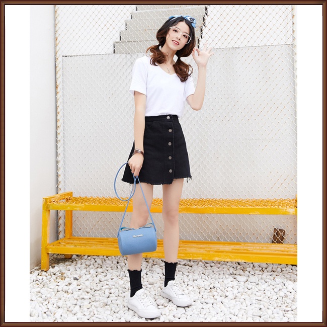 Túi Đeo Chéo Thiết Kế Nhỏ Gọn Giản Dị Dành Cho Nữ