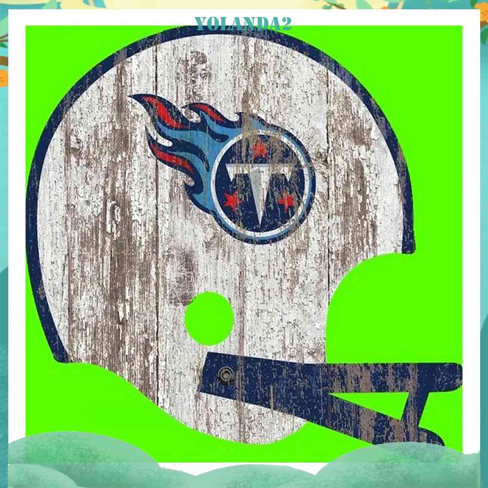 Tranh Đính Đá Kim Cương Toàn Bộ 5D DIY Hình Tennessee Titans