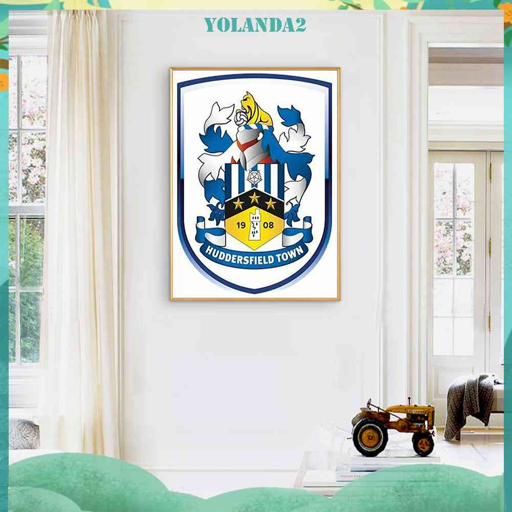 Bộ Tranh Đính Đá 5D DIY Hình Thị Trấn Huddersfield Độc Đáo Sáng Tạo Bộ Dụng Cụ Trang Trí Nhà Cửa Độc Đáo Tiện Dụng