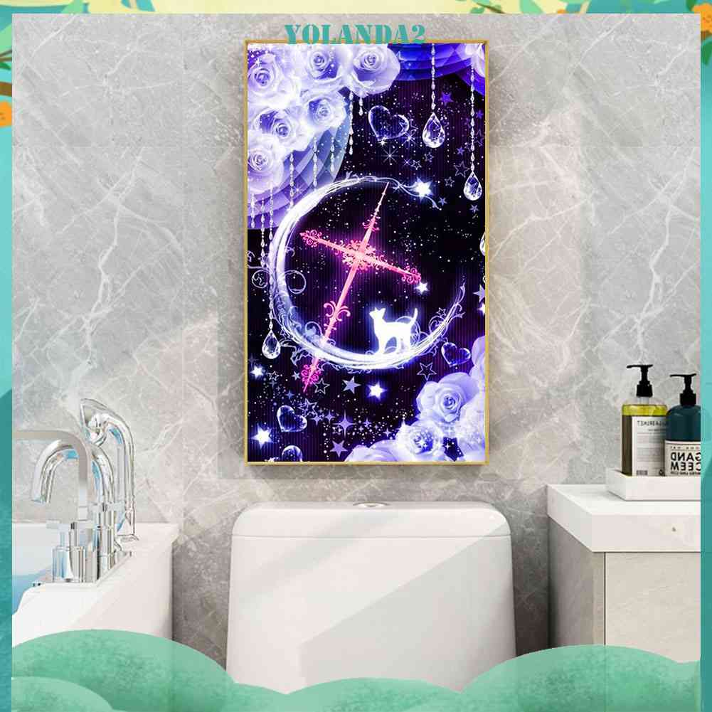 Bộ Tranh Đính Đá Kim Cương Toàn Bộ Hình Vẽ Chữ Thập Diy