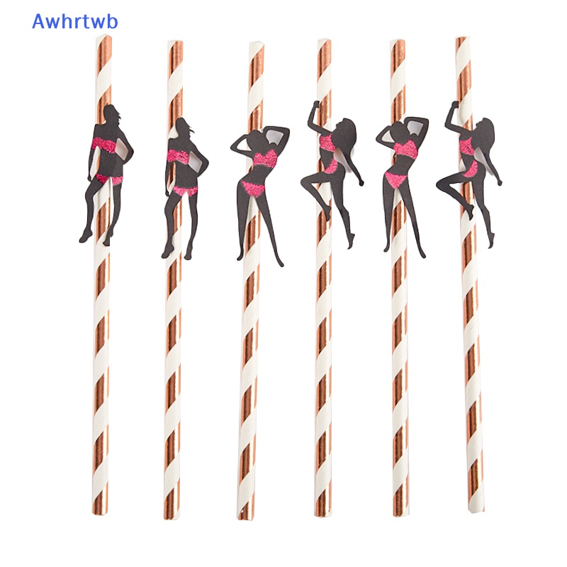 Set 6 Ống Hút Chuyên Dụng Cho Vũ Công Múa Bachelor Mới