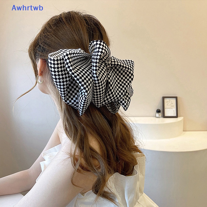 Kẹp Tóc Hình Nơ Lớn Phong Cách Cổ Điển Thời Trang Cho Nữ Mới