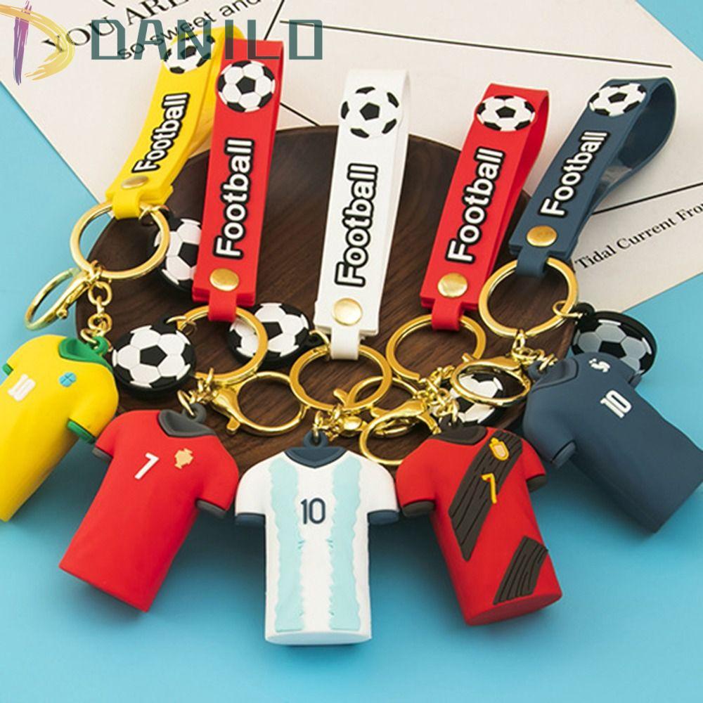 Móc Khóa Kim Loại Hình Ngôi Sao Bóng Đá DANILO