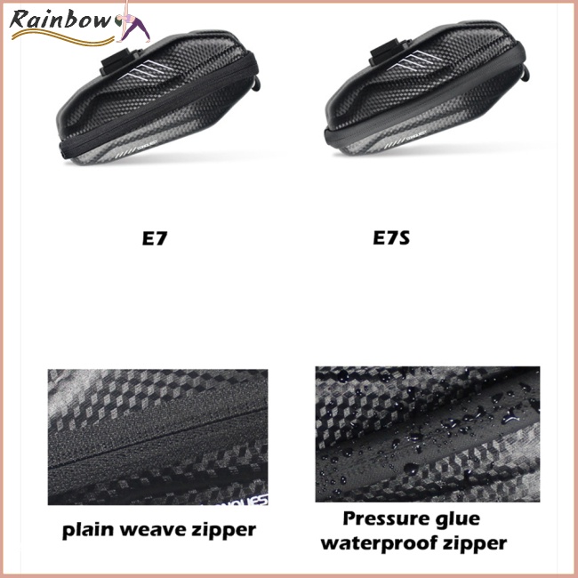 Túi Đựng Đồ Chống Sốc Gắn Dưới Yên Xe Đạp Leo Núi Dung Tích 0.8L