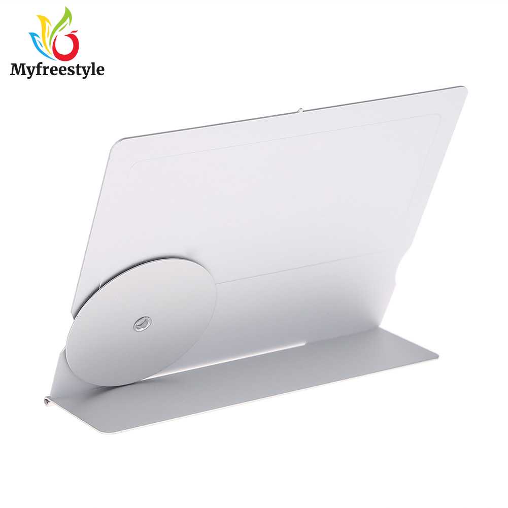 Lịch lắp ráp hợp kim nhôm có thể gập lại bền màu bạc cho đồ dùng văn phòng