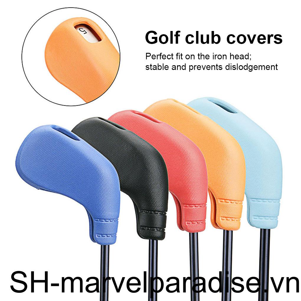 Bộ 9 Vỏ Bọc Đầu Gậy Đánh Golf Thay Thế Tiện Dụng