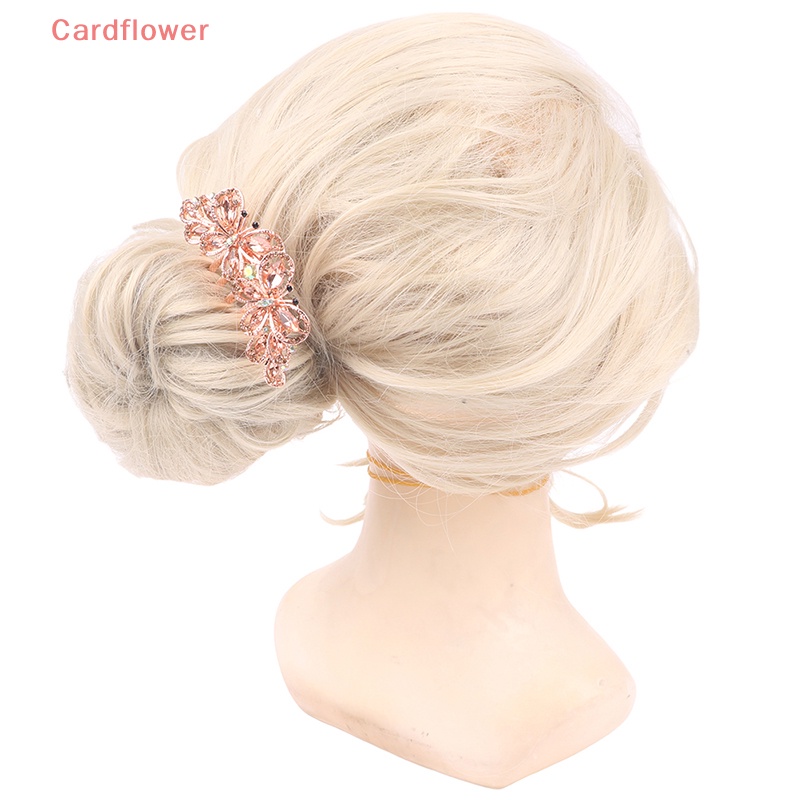 Lược Cài Tóc Đính Đá Hình Bướm Phong Cách Hàn Quốc Cho Người Lớn