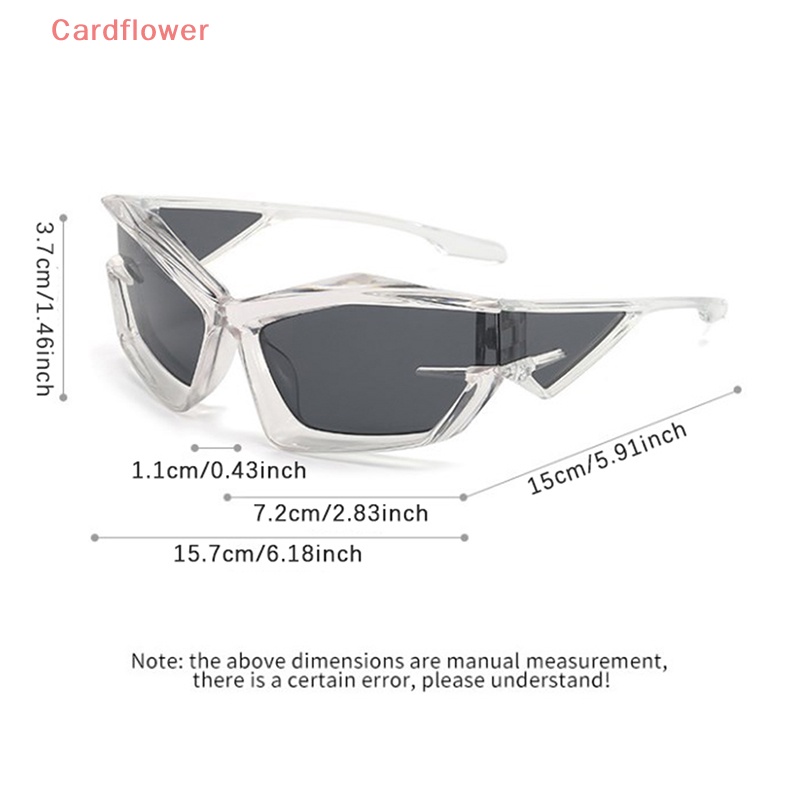 Kính Râm Mắt Mèo Tròng Bạc Chống Tia UV400 Y2K Phong Cách Punk Mới