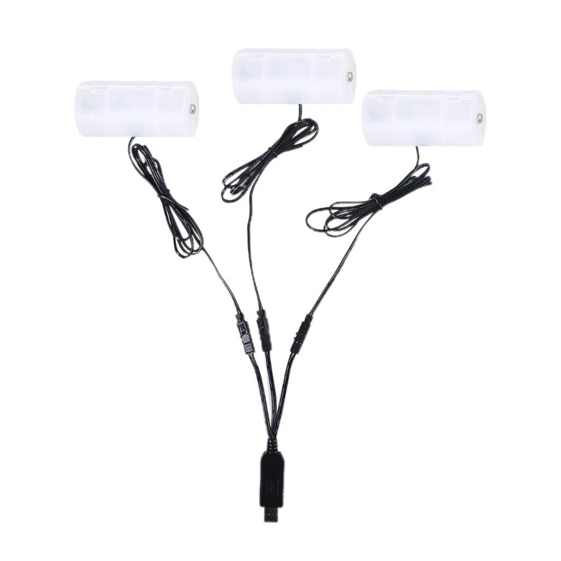 Set 1-4 Bộ Chuyển Đổi Điện 1.5V-6V Từ 1 Sang 13 LR14 Chuyên Dụng