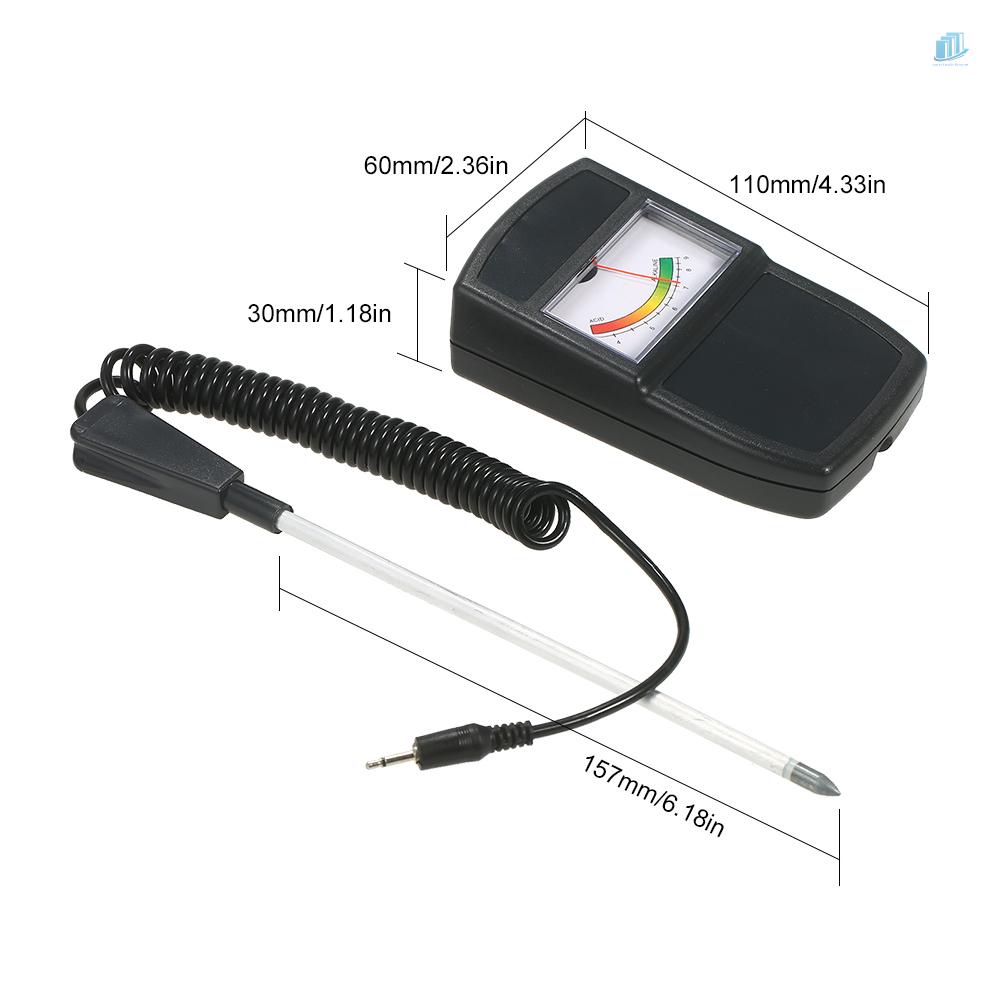 Bộ Dụng Cụ Kiểm Tra Đất Xông Hơi (s2mwvn) pH Kiểm Tra Đất Axit &amp; Phân Tích Axit Alkalinity Có Thể Tháo Rời Cho Trong Nhà / Ngoài Vườn / Ngoài Trời Không Cần