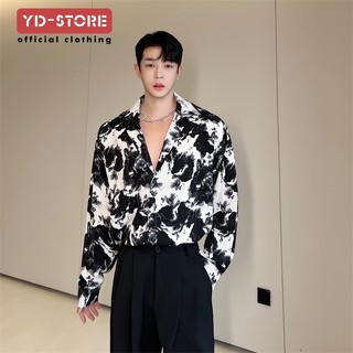 Áo sơ mi tay dài nhuộm màu thời trang cao cấp cho nam