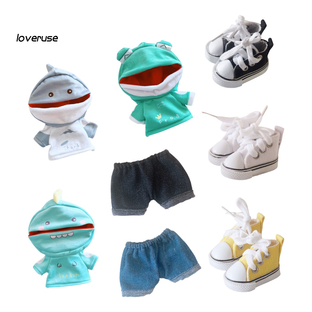 / Lo / Áo Sweater Hình Ếch Đóng Vai Độc Đáo Dễ Phối Đồ Cho Búp Bê Trẻ Em