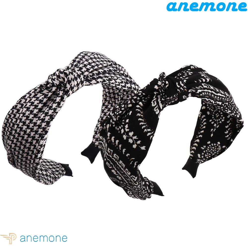 Băng Đô Cài Tóc Rửa Mặt Không Trơn In Họa Tiết Hoa Cổ Điển Dành Cho Nữ