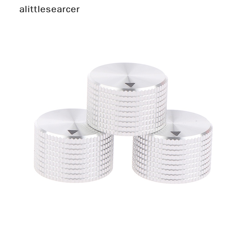 Núm Vặn Điều Chỉnh Âm Lượng Bằng Nhôm Màu Bạc Kích Thước 6MM 25MM * 15MM