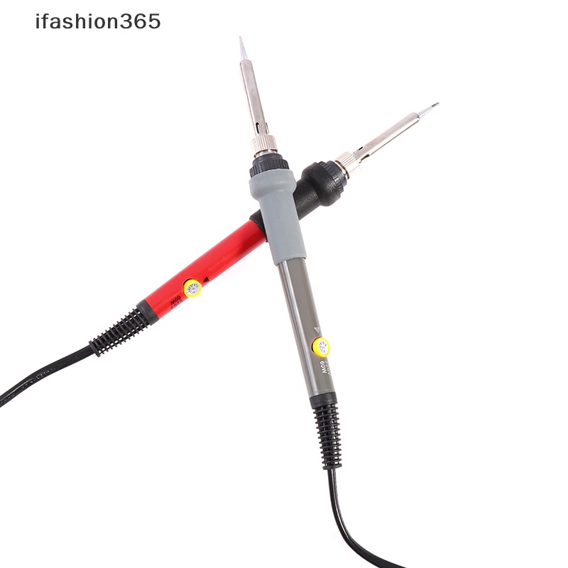 Bút Hàn Điện 60W 220V Phích Cắm EU Có Thể Điều Chỉnh Nhiệt Độ Tiện Dụng