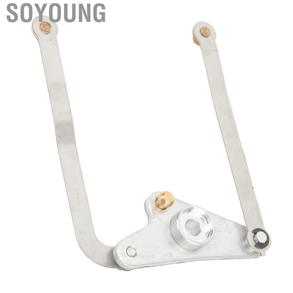 Soyoung 2731400701  Intake Manifold Air Flap Runner Lever Metal Alloy Direct Replacement Rustproof  for ML350 ML550 S450 S550 SL550