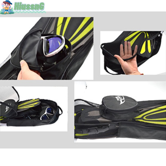 Túi Đựng Đồ Lặn Hai Chiều Chống Thấm Nước Có Khóa Kéo Tùy Chỉnh Tiện Dụng