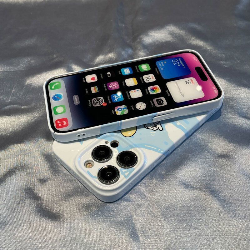 Ốp Điện Thoại Cứng Họa Tiết Hoạt Hình Chú Chó Dễ Thương Chống Sốc Cho iPhone11 Promax 12 13 78 11