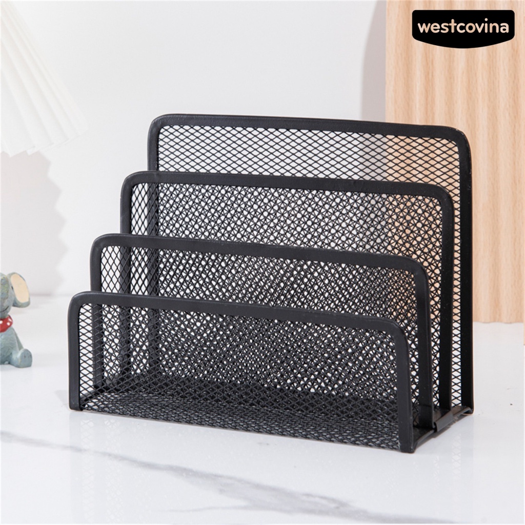 [COD]♪Giá Đỡ Tài Liệu 3 Ngăn Bằng Kim Loại Tiết Kiệm Không Gian