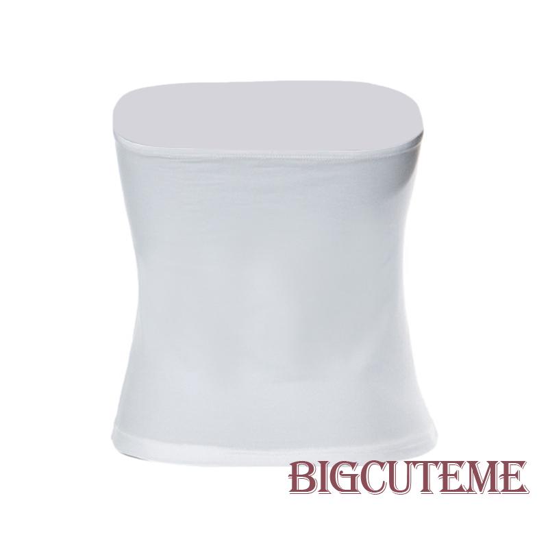 [] Áo Ống Không Dây Mỏng Vừa Vặn Họa Tiết Chữ Thập Màu Trắng Thời Trang Mùa Hè Cho Nữ