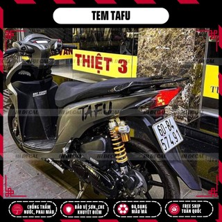 Decal tem dán xe tafu phản quang| tmn-h007 | decal tem sticker tafu hình dán chống nước, chống phai màu