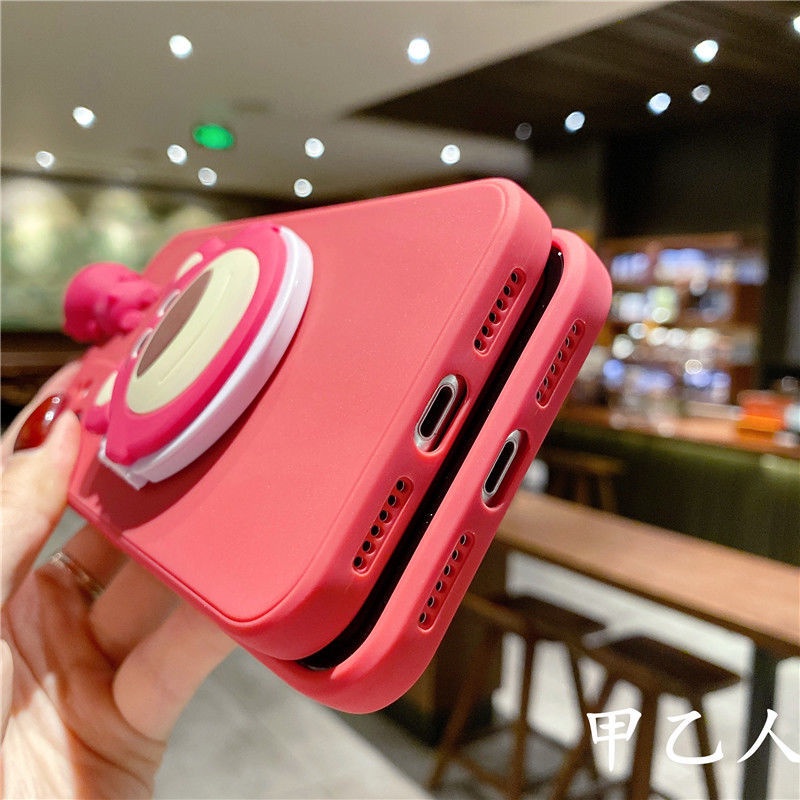 Ốp Điện Thoại Silicone In Hình Gấu Hoạt Hình Cho Apple 13 Pro Max Iphone11 / 12promax XS / XR 7 / 8plus XR 6S