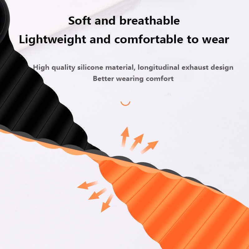 Dây Đeo Đồng Hồ Bằng Silicon Màu Kẹo Sang Trọng Cho iwatch Series 49mm 8 7 6 SE 5 4 3 41mm 45 38 42 40 44mm