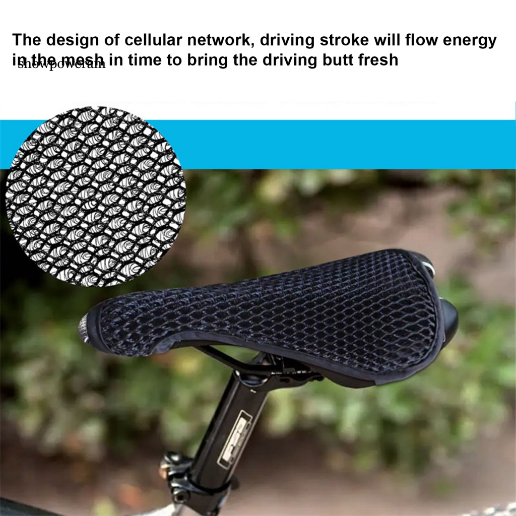 Vỏ Bọc Yên Xe Đạp Mềm Khoét Rỗng Chống Trượt Màu Sắc Trơn