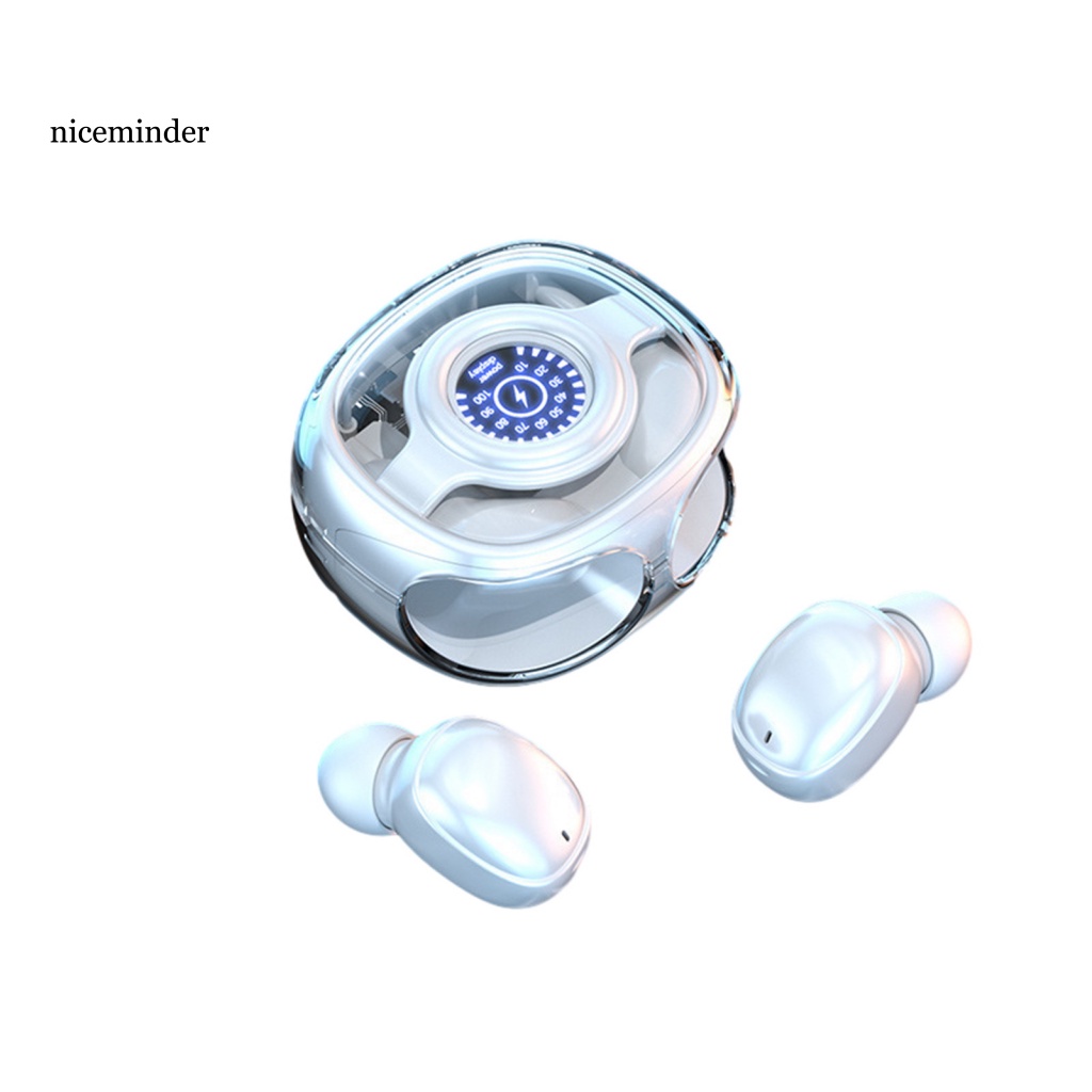 Tai Nghe Nhét Tai NC Bluetooth 5.3 Điều Khiển Cảm Ứng Trong Suốt Có Hộp Đựng
