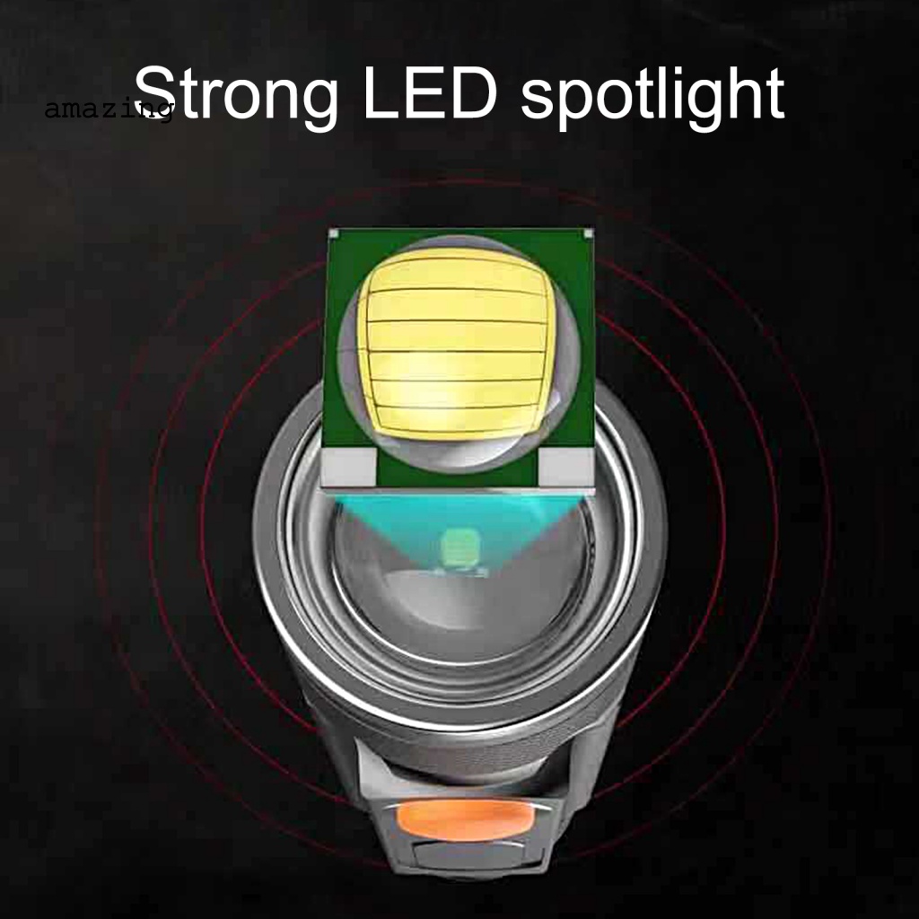 Đèn Pin LED Phía Trước Chống Rỉ Sét Dễ Lắp Đặt Cho Xe Đạp