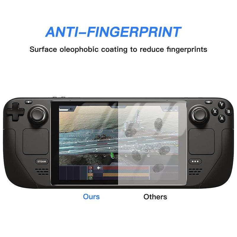 Kính Cường Lực HD Chống Dấu Vân Tay Bảo Vệ Màn Hình Cho Máy Chơi Game Hơi Nước