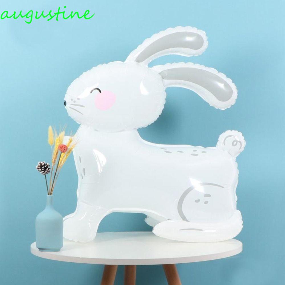 Bong Bóng Hình Thỏ Bằng Nhôm Trang Trí Tiệc Sinh Nhật Cho Bé