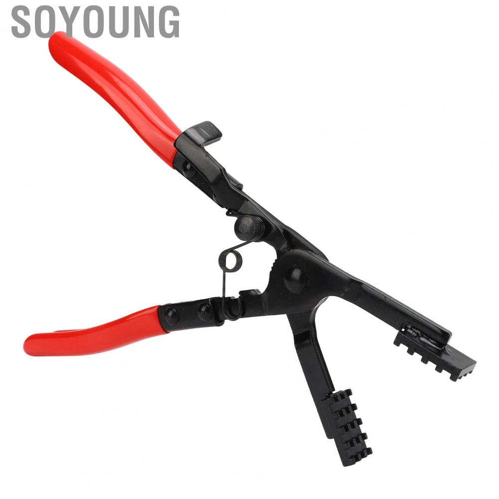 Soyoung Auto  Tool  35° Durable Hose Clamp Angled Plier PVC Handle  for Maintenance