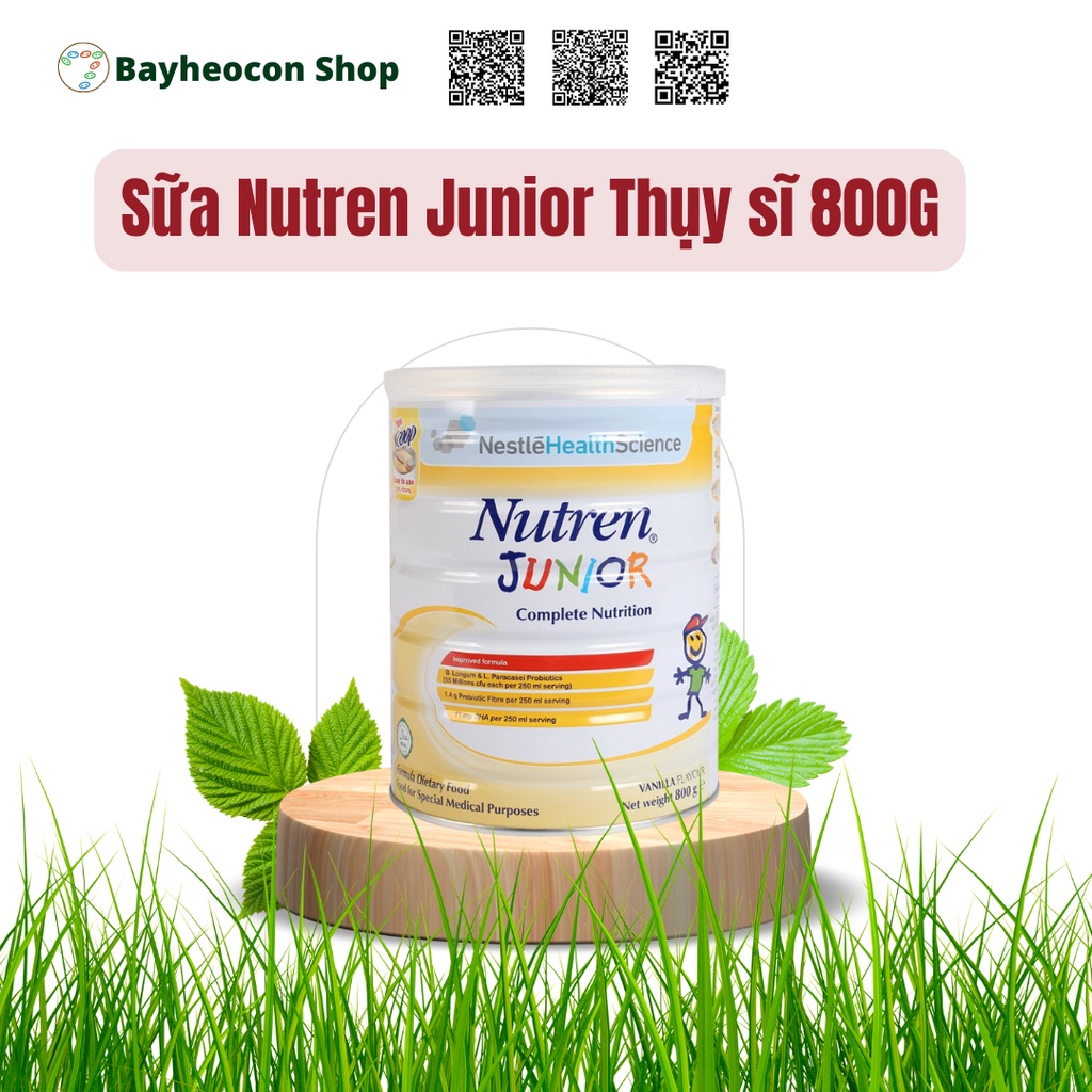 [Chính hãng] Nutren Junior Thụy Sĩ 800G Bay heo con Shop 0813927092
