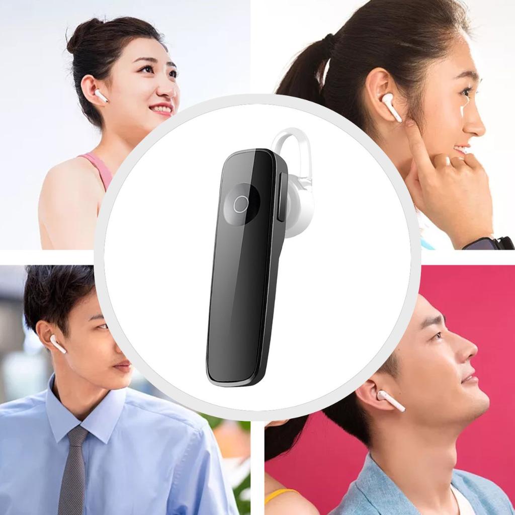 M165 Tai Nghe Không Dây In-Ear Single Mini Earbud Cuộc Gọi Rảnh Tay Tai Nghe Nhạc Stereo Có Micro Cho Điện Thoại Thông Minh