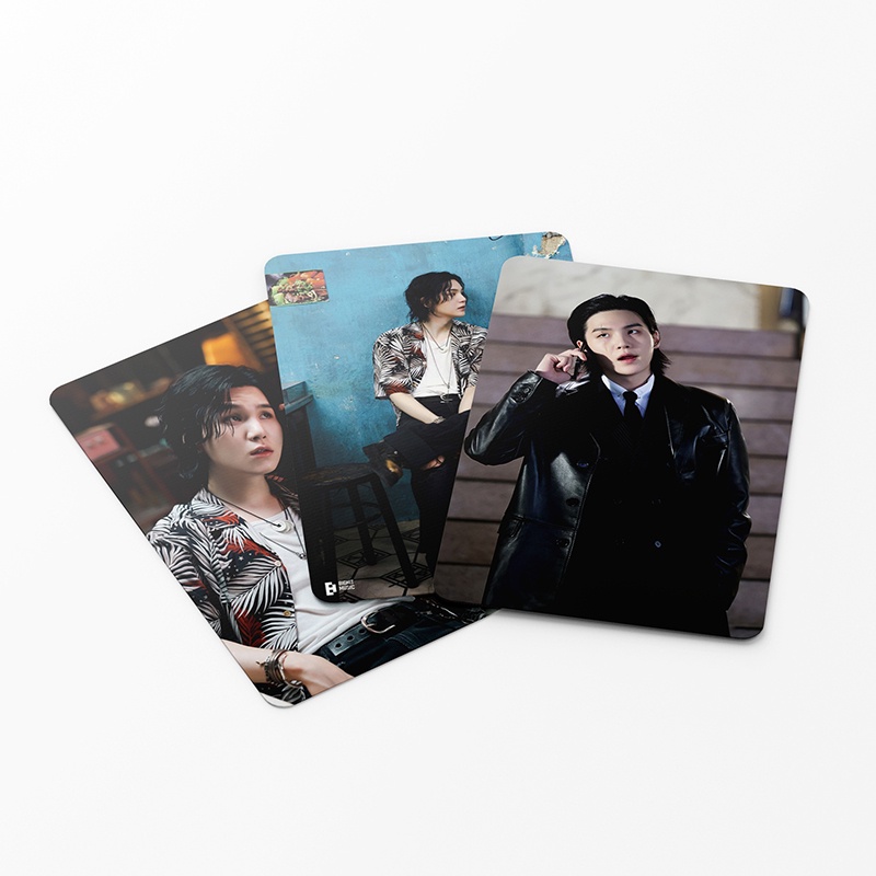 BTS SUGA LOMO Card Hộp 55 Ảnh LOMO Card Nhóm Nhạc BTS Thẻ