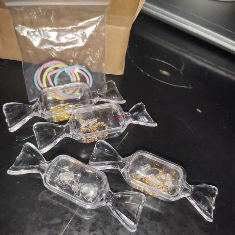 Set 10 Hộp Nhựa Rỗng Trong Suốt Đựng Trang Sức