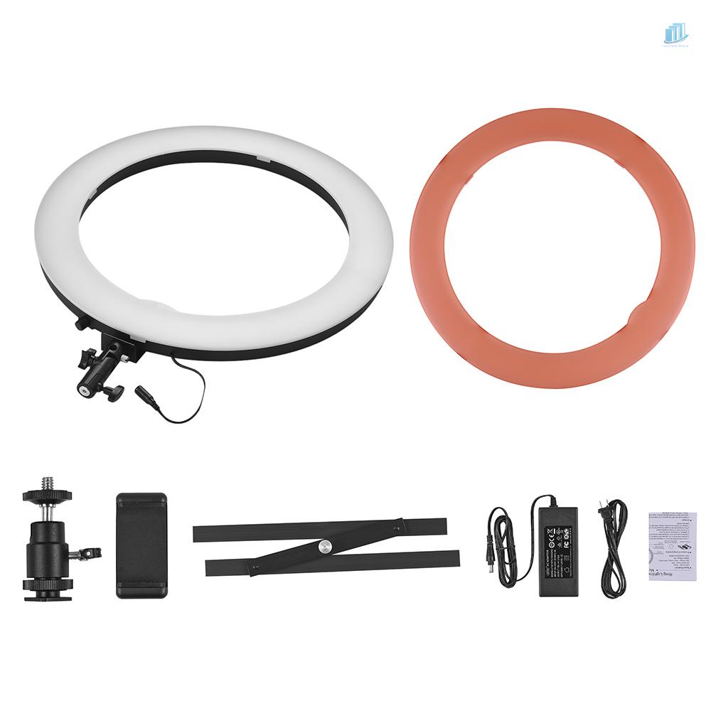 Bộ Vòng Đèn LED 5600K 60W 18inch Kèm Kẹp / Điện Thoại / Máy Ảnh Để Bàn Cho iPhone X 8 7