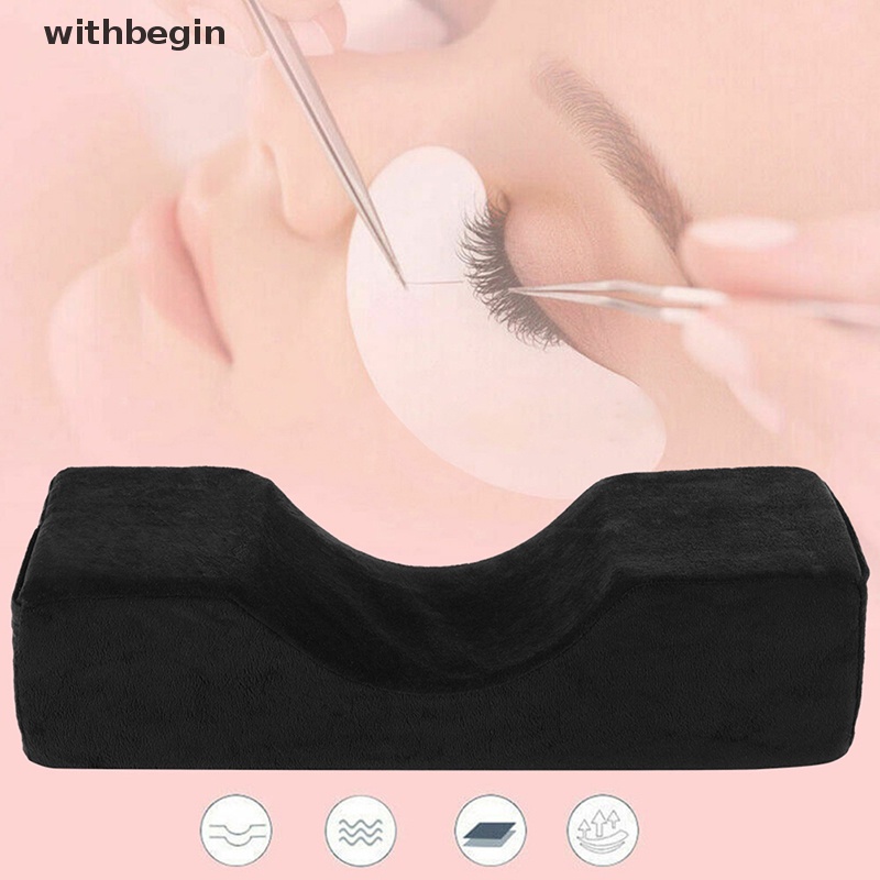 Gối Kê Nối Dài Lông Mi Bằng Nỉ Kèm Giá Đỡ Tiện Dụng Cho Salon